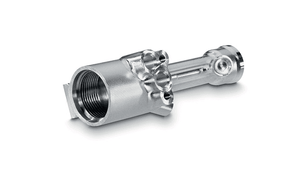 Picior reglabil (pe înălțime) din aluminiu al mașinii