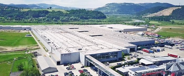 O vedere de ansamblu a instalațiilor companiei WIŚNIOWSKI