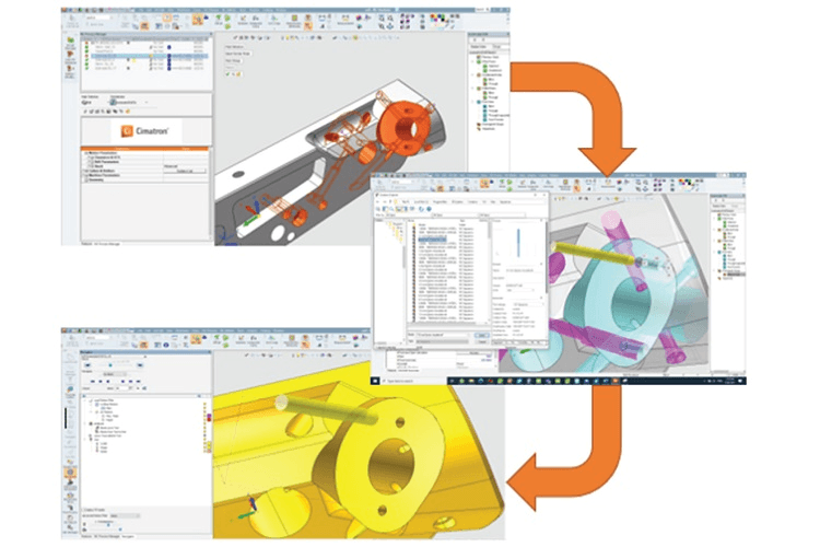 CIMATRON E15: Software avansat CAD-CAM pentru matriţerie