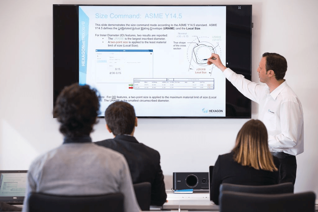 Prezentare, Hexagon, calitate si control