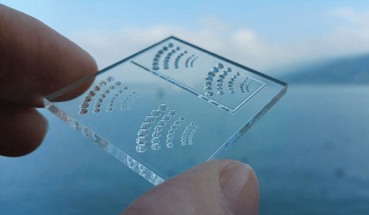 Luxiprint microlenses