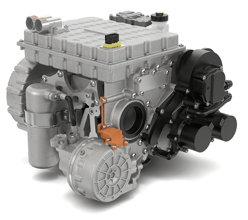 FOTO. Cu „4in1 e-axle”, Schaeffler integrează acum, în sistemul de transmisie, sistemul de management termic, precum și motorul electric, electronica de putere și transmisia.