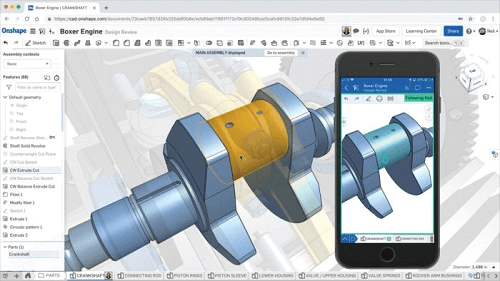 CAD/CAE/CAM Software-as-a-Service_Onshape