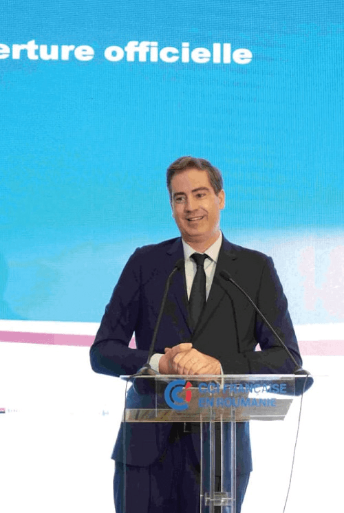 FOTO. Olivier Becht, Ministrul delegat la Ministerul francez al Europei și Afacerilor externe