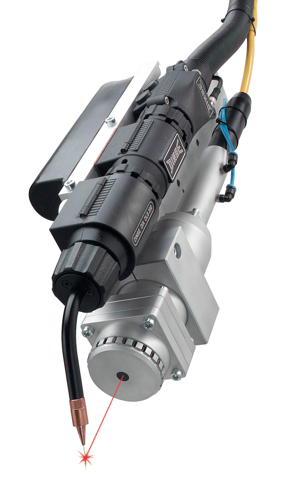 laser cu material de adaos compus