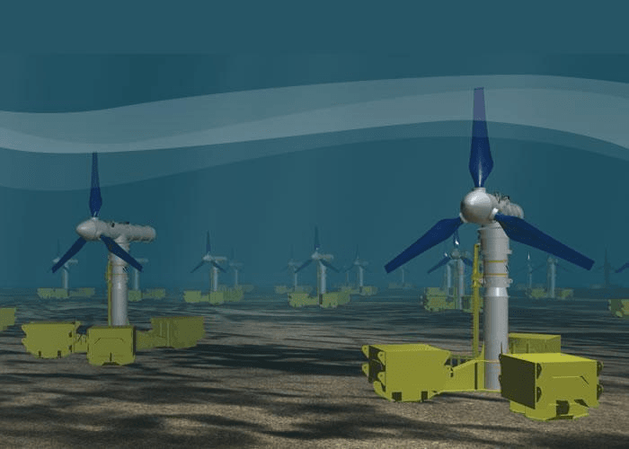 Foto 2 Turbine mareo-motrice instalate fix pe fundul oceanic