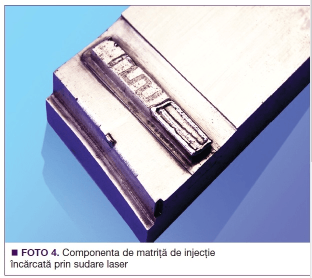 Repararea matriţelor şi sculelor utilizând echipamente de sudare laser