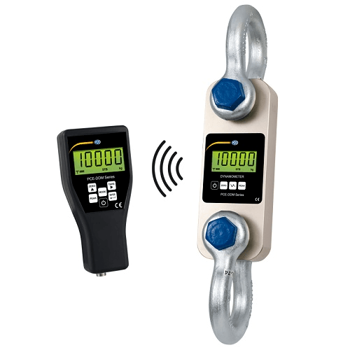The PCE-DDM series from PCE Instruments - robust hanging scales or tensile force gauges for loads of up to 50 tonnes