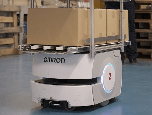 Roboții mobili autonomi transportă sigur și eficient diferite sarcini utile în operațiunile de fabricație și logistică.